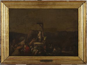 Die Hinrichtung autorstwa Eugenio Lucas Velázquez
