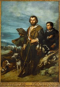 Łowca (obraz na płótnie) autorstwa Eugenio Lucas Velazquez