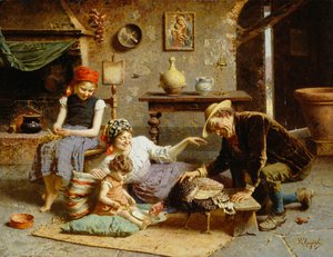 Głodna Turcja autorstwa Eugenio Zampighi