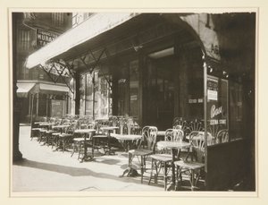 Kawa? - Aleja Wielkiej Armii autorstwa Eugène Atget