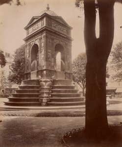 Fontaine des Innocents z cyklu Sztuka Starego Paryża autorstwa Eugène Atget