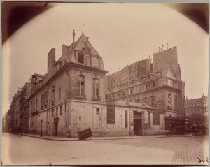 Hôtel du Marquis de Paroy, 83 rue Charlot autorstwa Eugène Atget