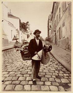 Właściciele sklepów autorstwa Eugène Atget
