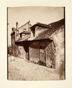 Dom Musette [Montmartre] autorstwa Eugène Atget
