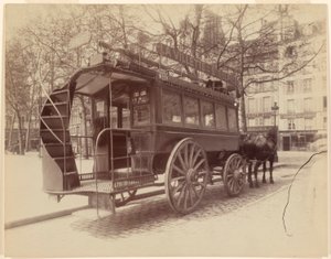 Omnibus autorstwa Eugène Atget