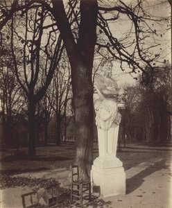 Wersal, róg parku, 1904. autorstwa Eugène Atget
