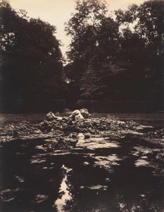 Wersal, Fontanna Enceladusa, 1922-1923. autorstwa Eugène Atget