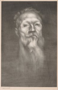 Auguste Rodina. autorstwa Eugène Carrière