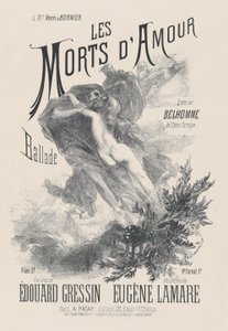 Umarli z miłości, ca. 1885. autorstwa Eugène Carrière