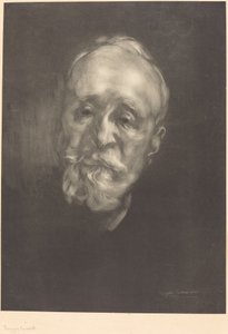 Pierre Puvis de Chavannes autorstwa Eugène Carrière