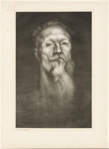 Portret Auguste Rodin autorstwa Eugène Carrière