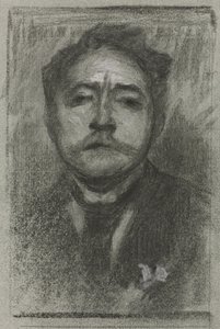 Portret Jeana Ajalberta autorstwa Eugène Carrière