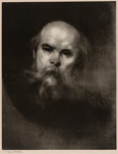 Portret Paula Verlaine autorstwa Eugène Carrière