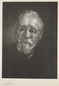 Puvis de Chavannes, 1897. autorstwa Eugène Carrière