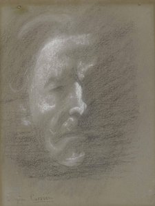 Autoportret. autorstwa Eugène Carrière