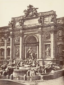 Fontanna di Trevi, 1848-52.