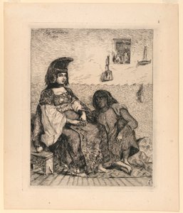Żydówka z Algieru autorstwa Eugène Delacroix