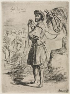 Pan w czasach Franciszka I autorstwa Eugène Delacroix