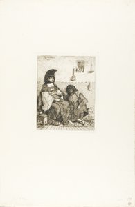 algierska Żydówka autorstwa Eugène Delacroix