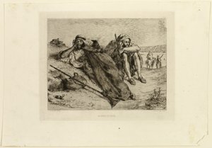 Arabowie z Oranu autorstwa Eugène Delacroix