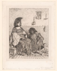 Żydówka z Algieru autorstwa Eugène Delacroix