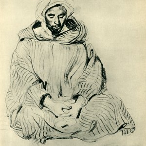 Modlący się Arab, 1832, 1943. autorstwa Ferdinand Victor Eugene Delacroix