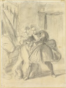 Nauka autorstwa Eugène Delacroix