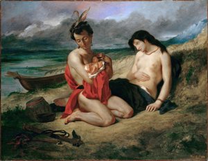 Natchez autorstwa Eugène Delacroix