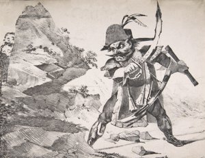 Uważaj na tył! ! ! !, 1822., 1822. autorstwa Eugène Delacroix