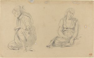 Kobiety z Algieru autorstwa Eugène Delacroix