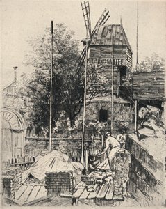 „Moulin de la Galette, Montmartre”, 1915
