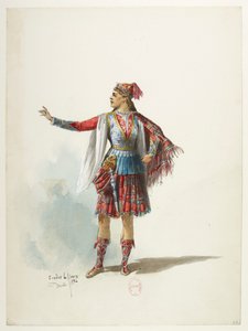 Btv1b84558104 44 - Saint-Saëns - Henryk VIII - Modele kostiumów - Lacoste - 44. Kostium autorstwa Eugene Lacoste