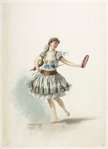 Btv1b84558104 53 - Saint-Saëns - Henryk VIII - Maquettes de costumes - Lacoste - 53. Kostium autorstwa Eugene Lacoste
