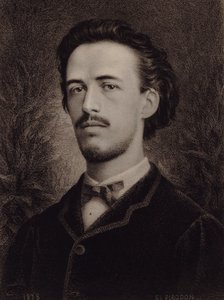Portret kompozytora Benjamina Godarda 1849-1895, 1878. autorstwa Eugène Louis Pirodon
