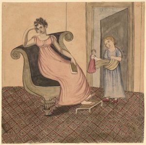 Matka i dziecko autorstwa Eunice Pinney