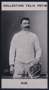 Adolphe Rue (1851) (zdjęcie czarno-białe) autorstwa European Photographer