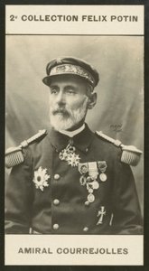 Admirał Charles-Louis-Theobald Courrejolles autorstwa European Photographer
