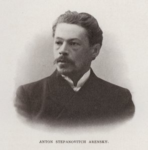 Anton Stepanovitch Arensky (czarno-białe zdjęcie) autorstwa European Photographer