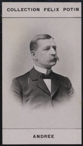 Auguste Andree (1854) (zdjęcie b/w) autorstwa European Photographer
