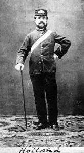Kapitan Holland, c.1860 autorstwa European Photographer