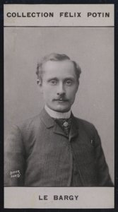 Charles-Gustave-Antoine Le Bargy (1858) (zdjęcie czarno-białe) autorstwa European Photographer