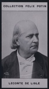 Charles Leconte De Lisle (1818-1894) (zdjęcie czarno-białe) autorstwa European Photographer