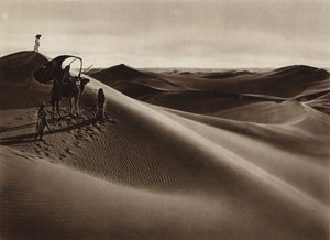 Wydmy (zdjęcie czarno-białe) autorstwa European Photographer