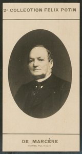 Emile-Louis-Gustave des Hayes De Marcere, polityk autorstwa European Photographer