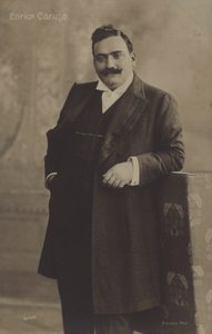 Enrico Caruso, włoski tenor operowy autorstwa European Photographer