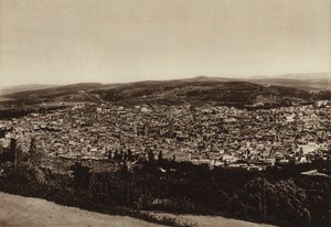 Fez, widok ogólny (zdjęcie czarno-białe) autorstwa European Photographer