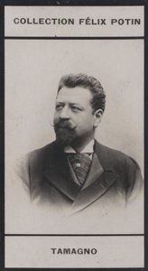 Francesco Tamagno (1850) (zdjęcie czarno-białe) autorstwa European Photographer