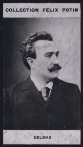 Francois-Joseph Delmas (1861) (zdjęcie czarno-białe) autorstwa European Photographer