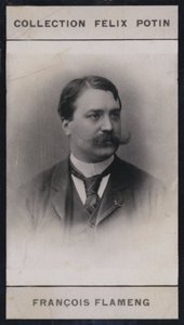 Francois Flameng (1856) (zdjęcie czarno-białe) autorstwa European Photographer