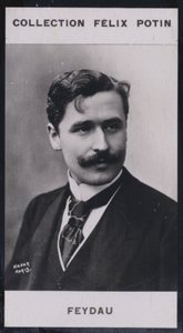 Georges Feydeau (1863) (zdjęcie czarno-białe) autorstwa European Photographer